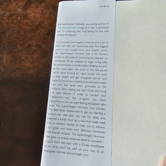 Super Charged Hormone Diet Book by Natasha Turner, Hardcover - Picture 5 of 11